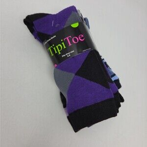 Crew socks womens 6 Pack Colorful Size 5-9 New NWT